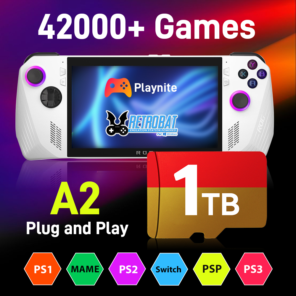 Retro Gaming Play Zone - Karta do gier 1 TB z