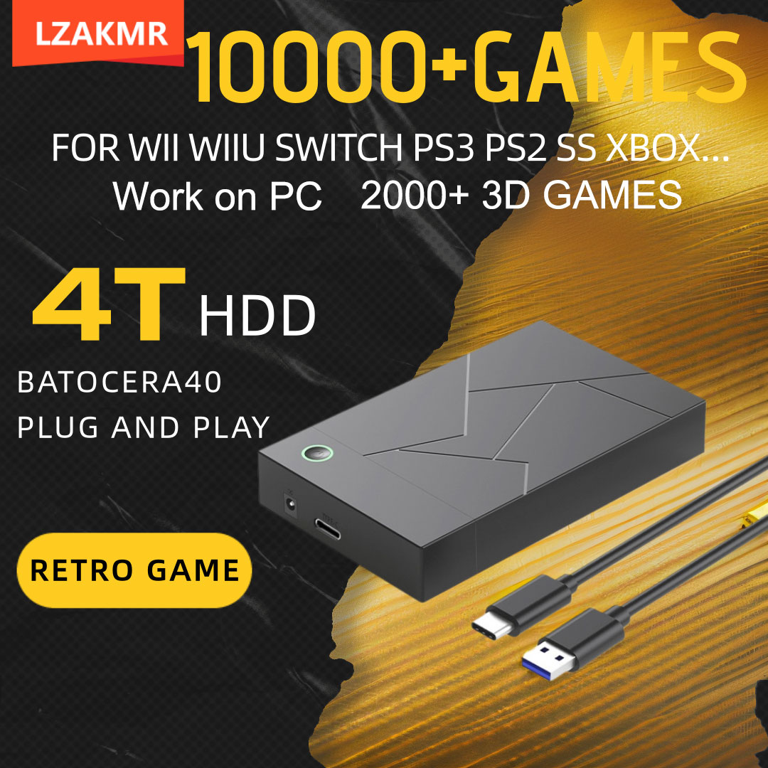 Retro Gaming Universe - Retro Gaming GameForge 4TB Batocera 40