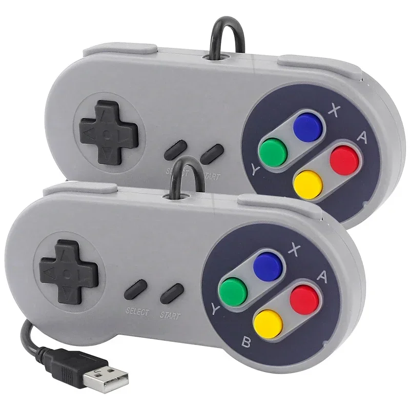 Retro Gaming Windows - Przewodowy kontroler USB do gier retro,