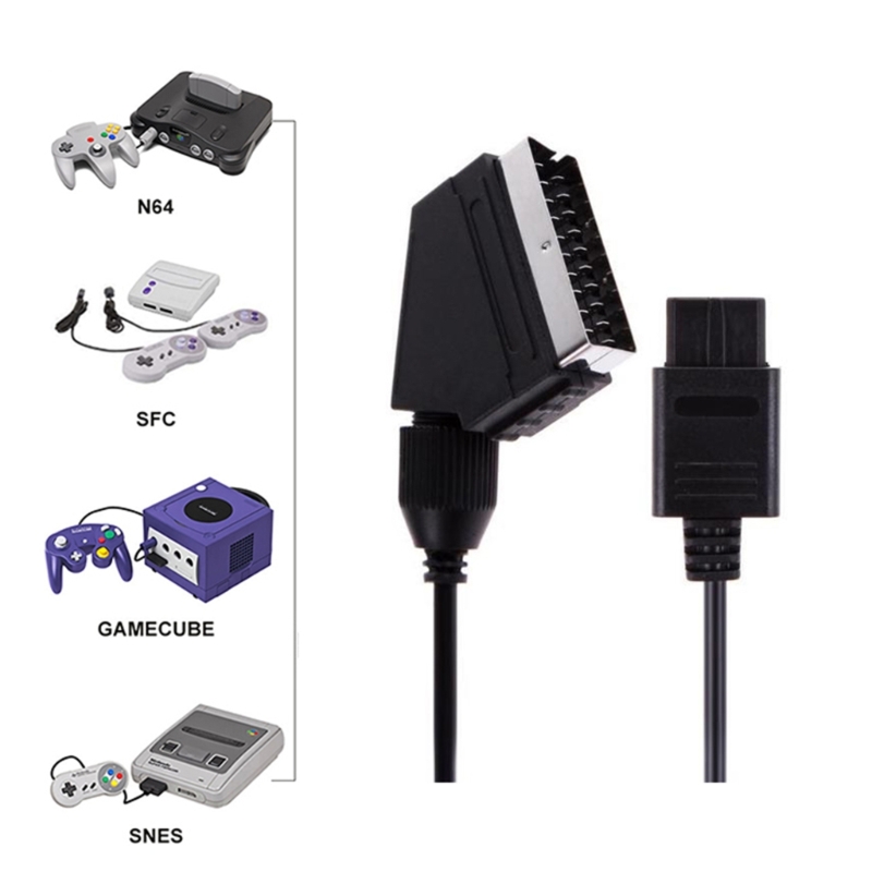 Retro Gaming Universe - Złącze AV kabel retro-gamepad SCART kabel