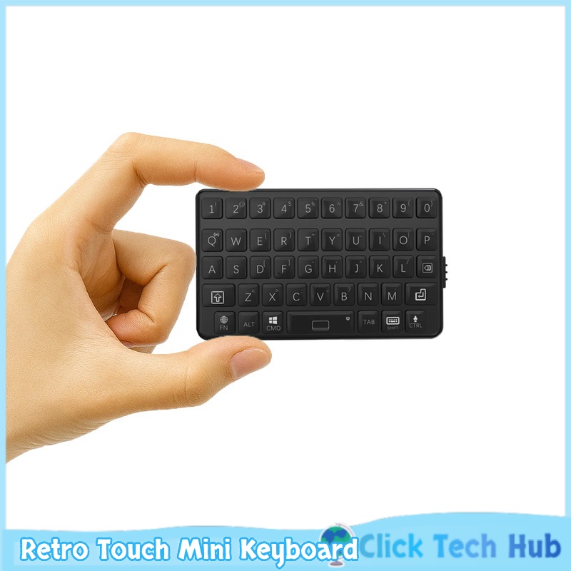 Retro Gaming Universe - Mini Klawiatura Bluetooth Exknight Retro Touch
