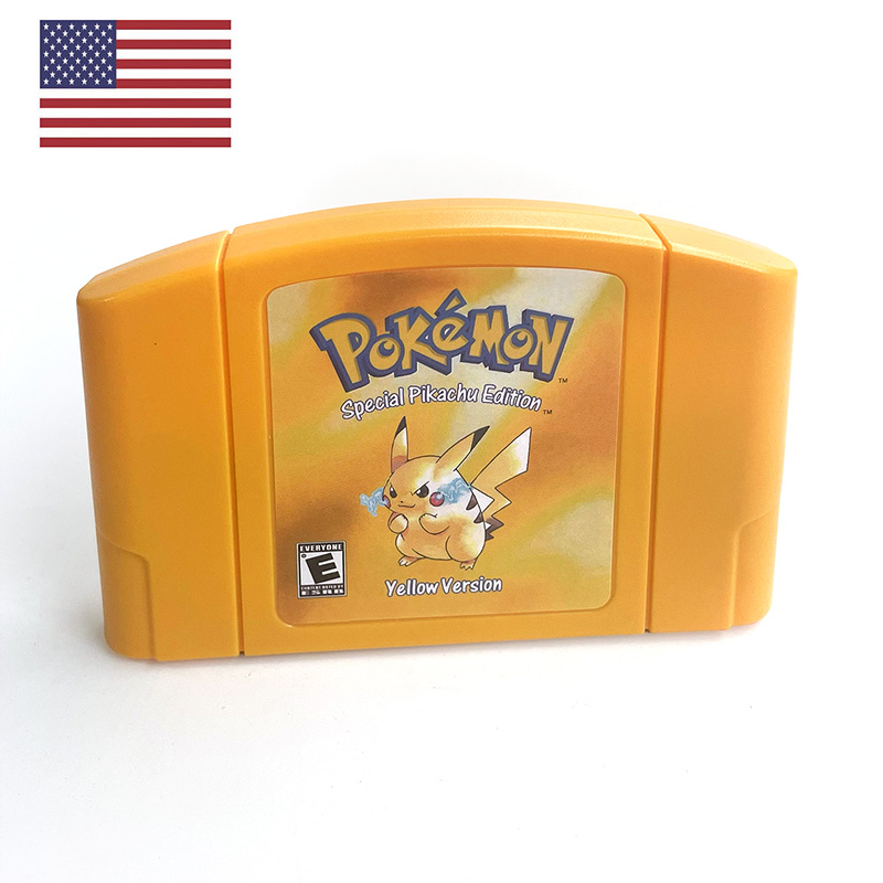 Retro Gaming Machine - Wersja USA NTSC Angielska Pokemon Yellow