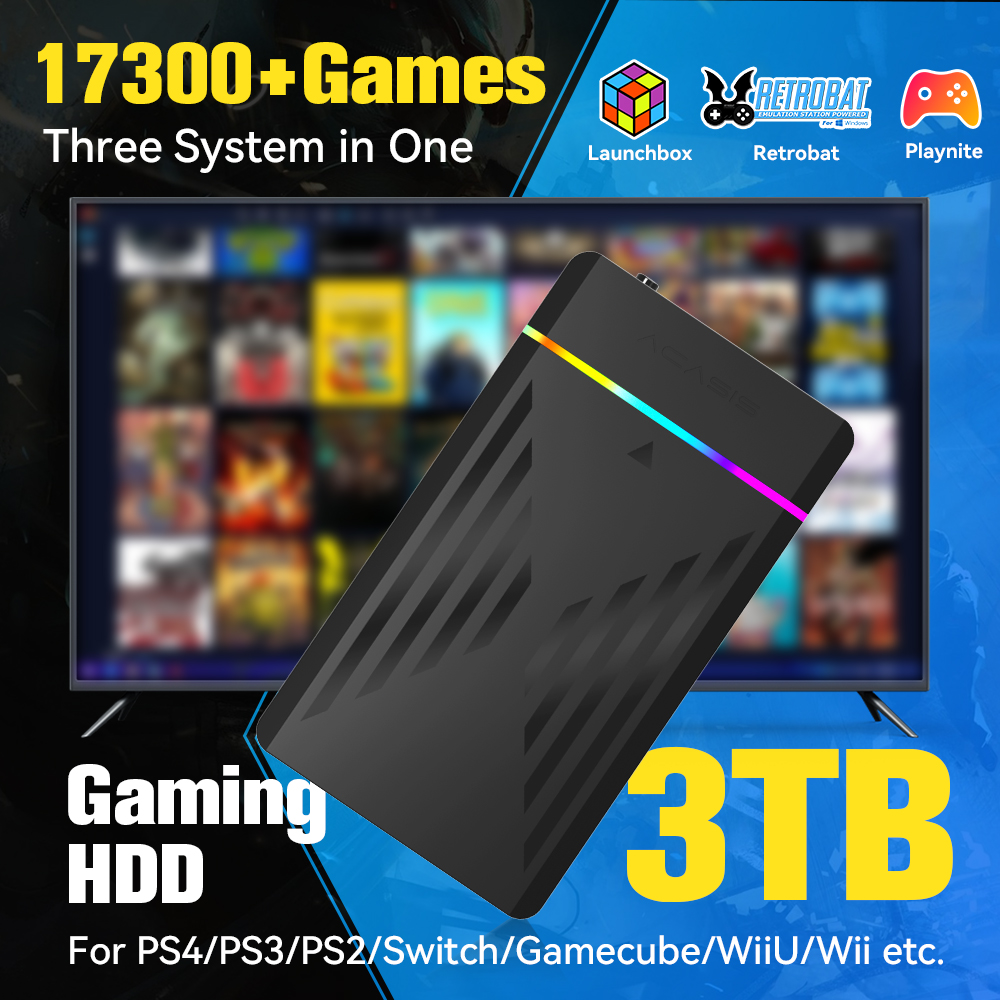Retro Gaming Devices - Przenośna dysk twardy do gier 3