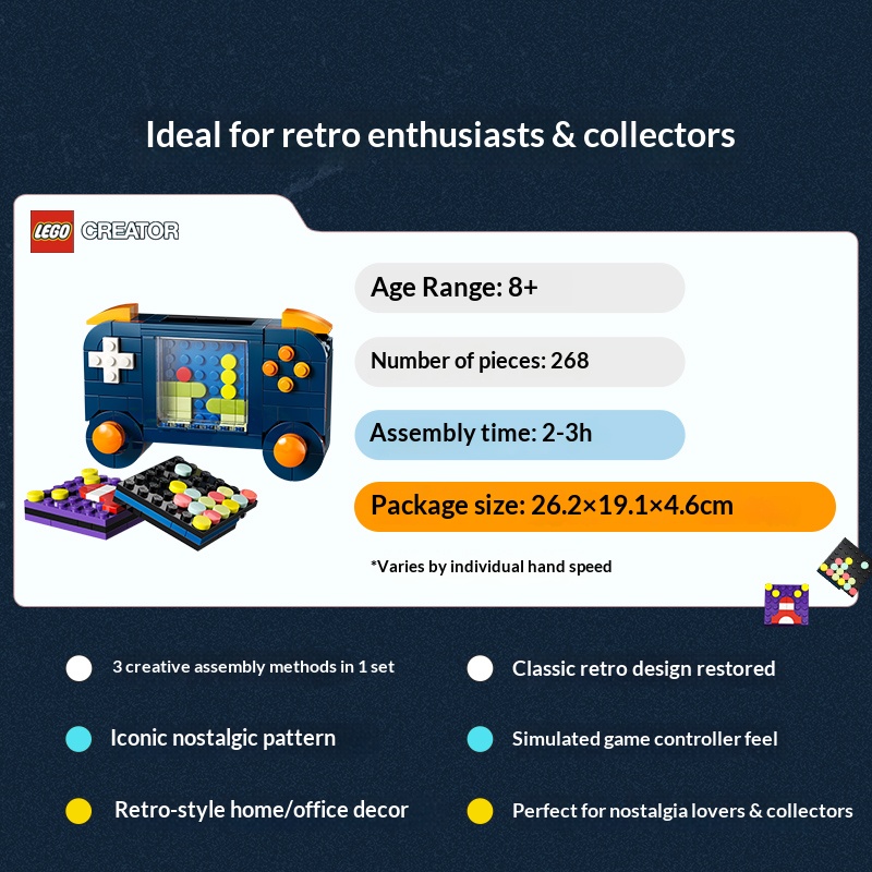 Klocki LEGO Creator 3w1 LG-313 – Retro Gaming Machine recenzja i cena