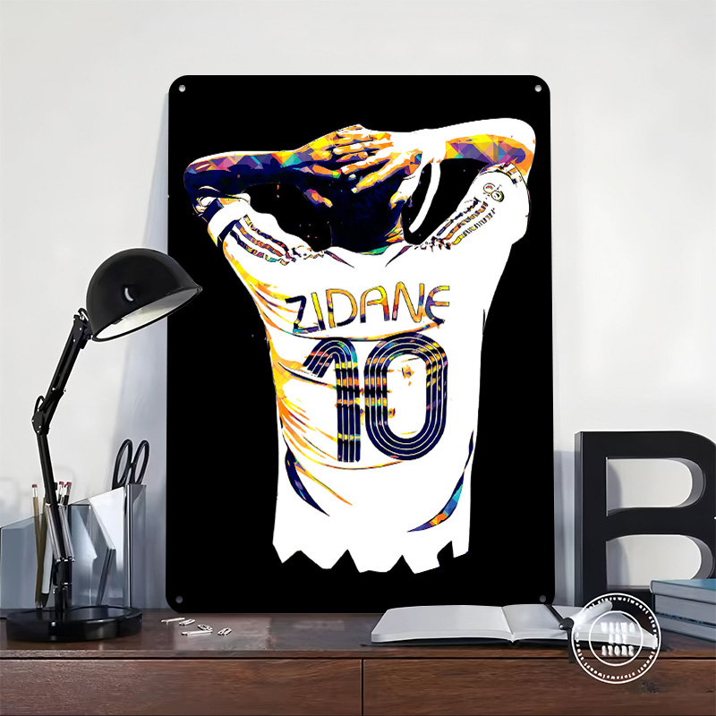Metalowy plakat z koszulką Zid – Retro Gaming Jersey recenzja i cena