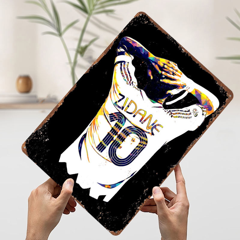 Metalowy plakat z koszulką Zid – Retro Gaming Jersey recenzja i cena