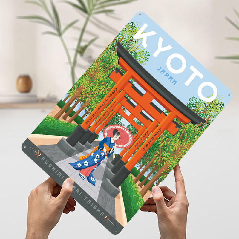 Plakat Podróżniczy Kyoto Japon – Retro Gaming Kyoto recenzja i cena