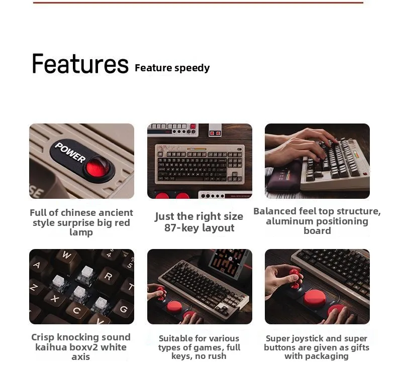 Retro87C64 retro mechaniczna k – Retro Gaming Universe recenzja i cena