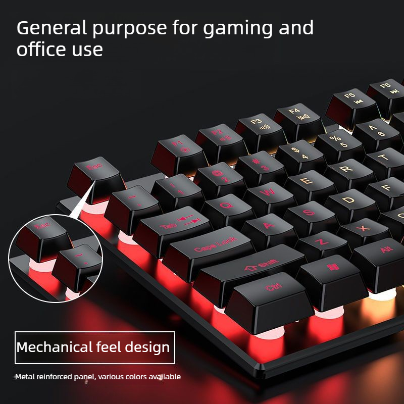 Klawiatura gamingowa EWEADN GX – Retro Gaming Windows recenzja i cena
