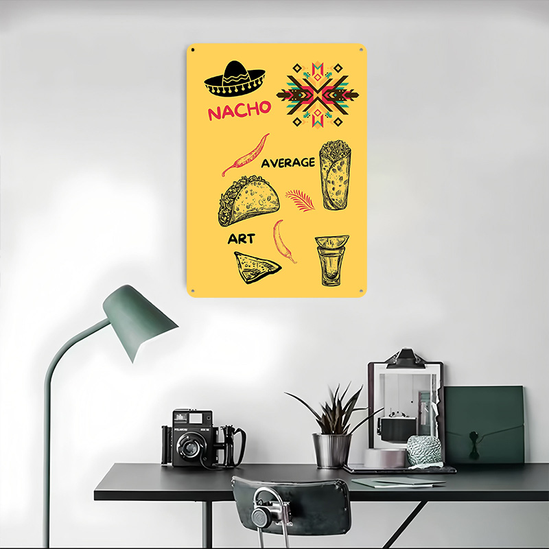 Plakat z meksykańskim jedzenie – Background Retro Gaming recenzja i cena