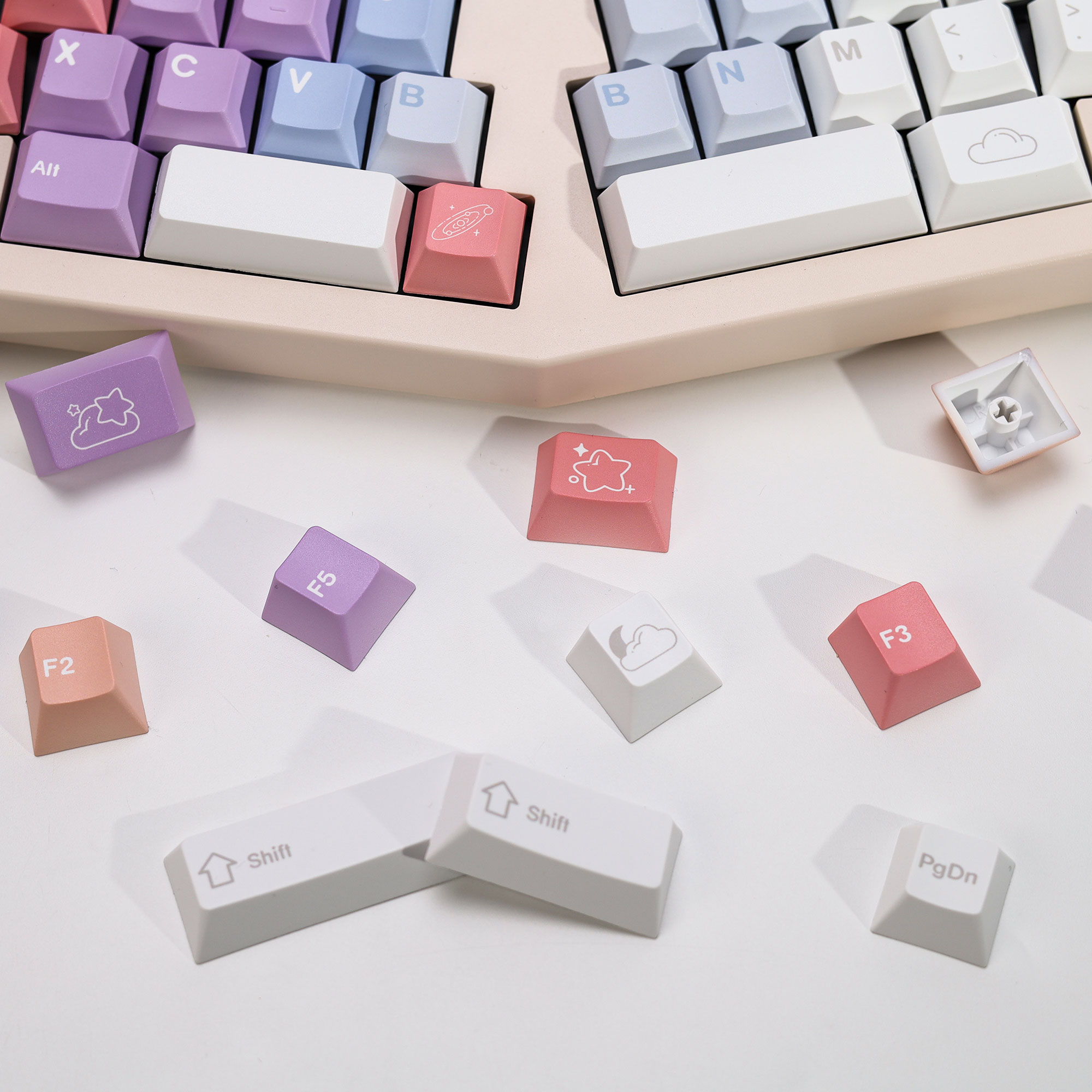 KBDiy Dreamscape Theme Keycaps – Retro Gaming Keycaps recenzja i cena