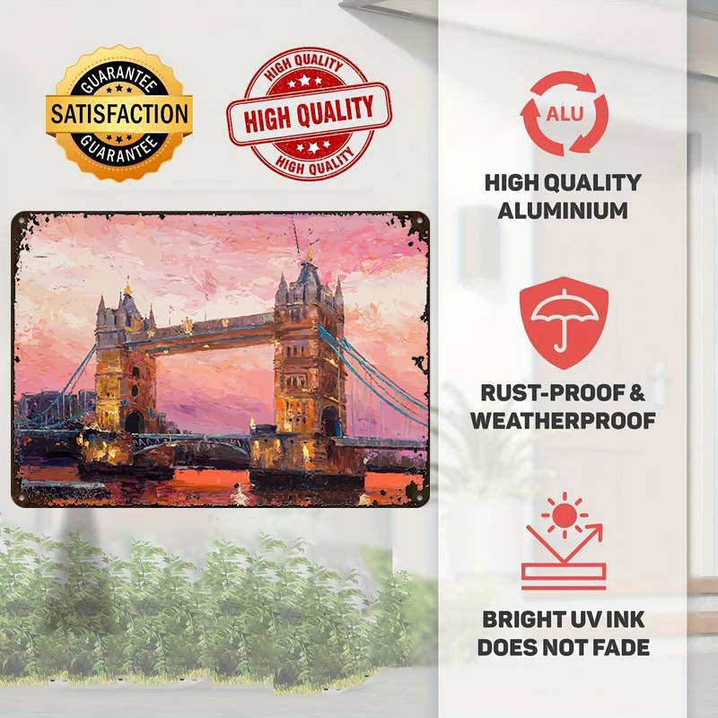 Plakat Metalowy Podróż do Lond – Retro Gaming In London recenzja i cena