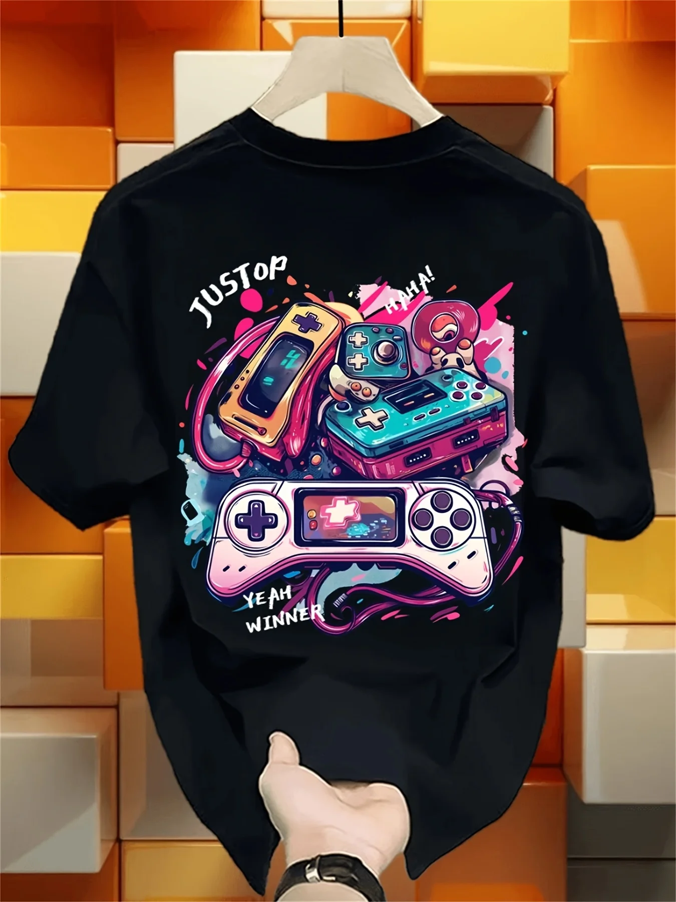 Koszulka z nadrukiem retro gra – Retro Gaming Jersey recenzja i cena