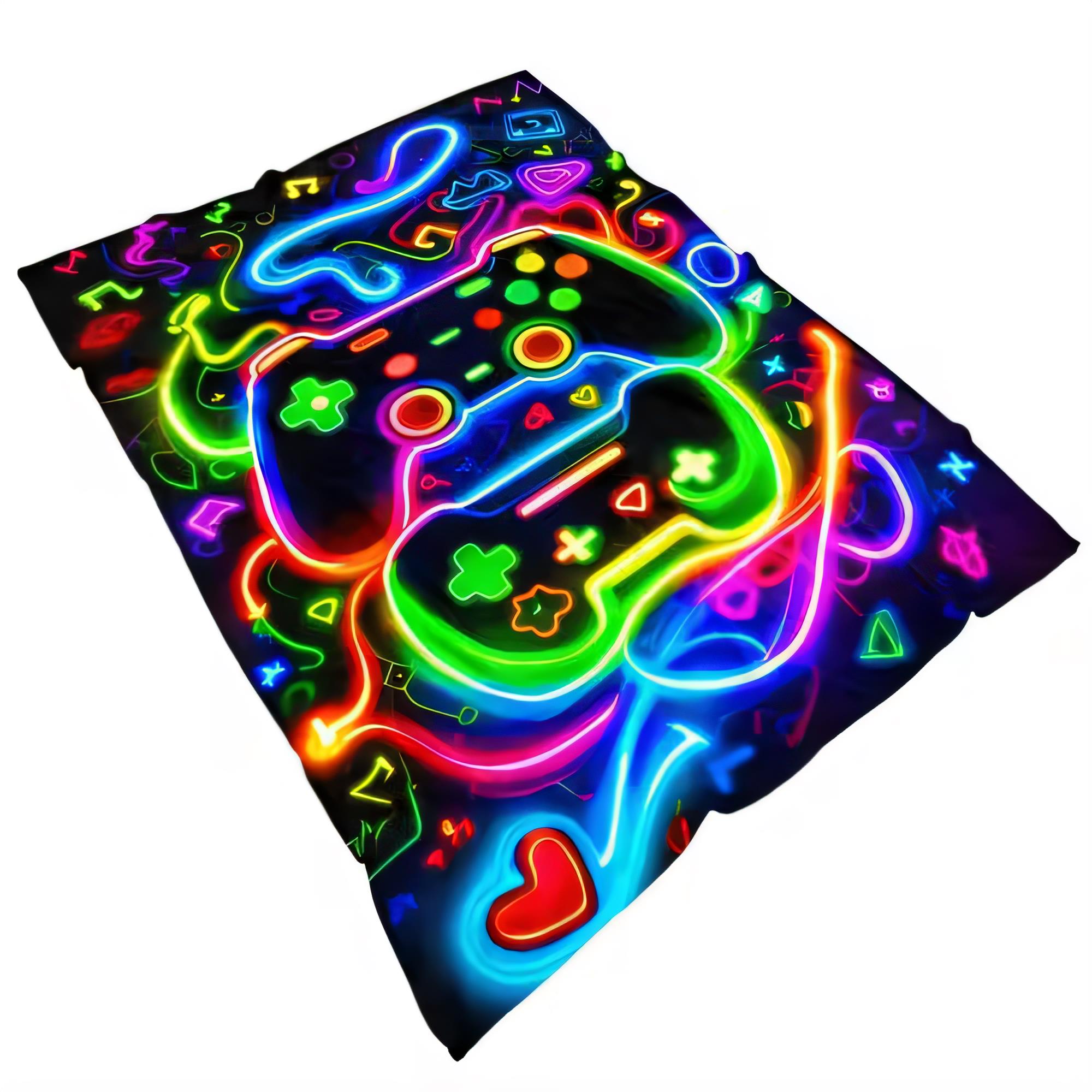 Koc do gier w neonowych kolora – Background Retro Gaming recenzja i cena