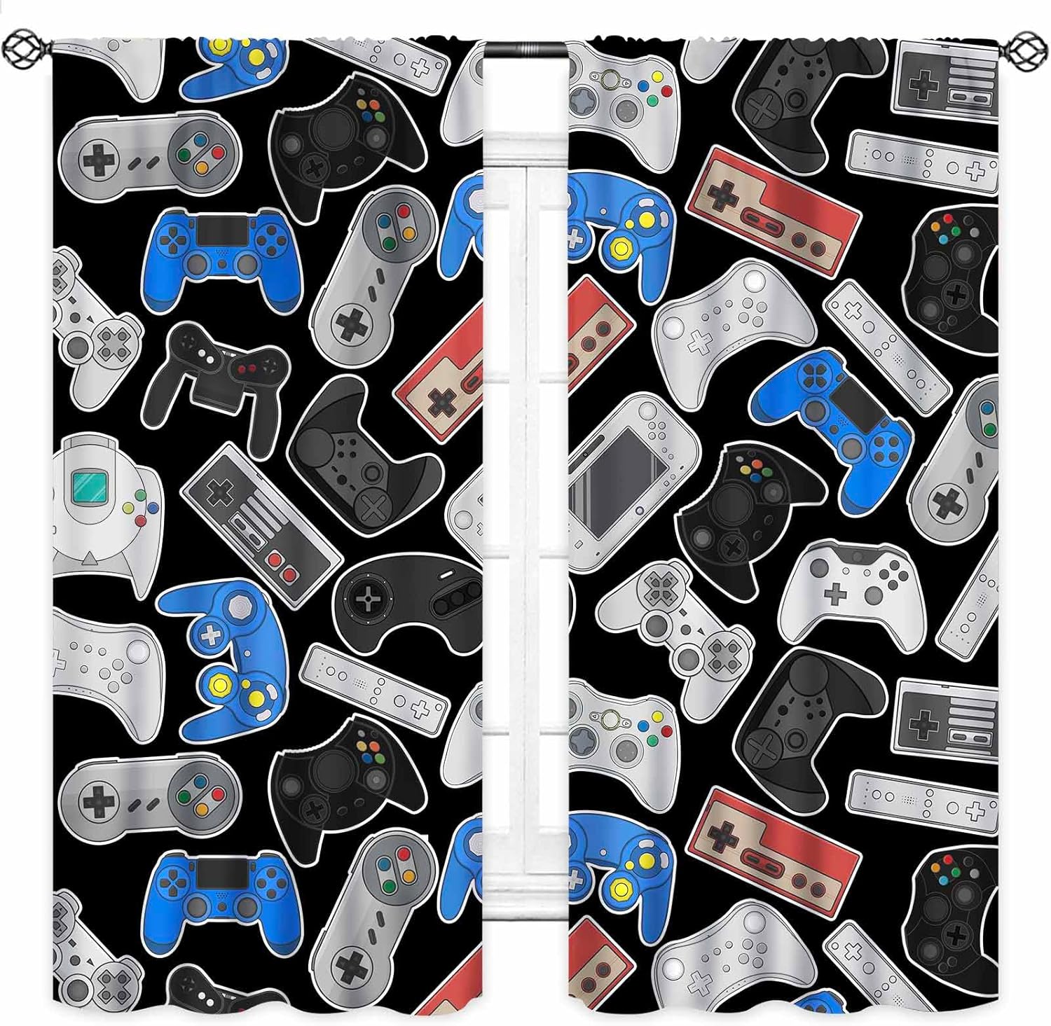 Zasłony z motywem retro kontro – Background Retro Gaming recenzja i cena