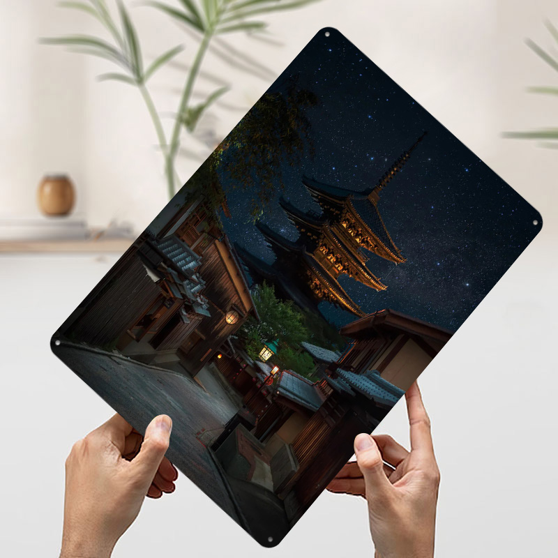 Plakat z blachy Kyoto Noc, per – Retro Gaming Kyoto recenzja i cena