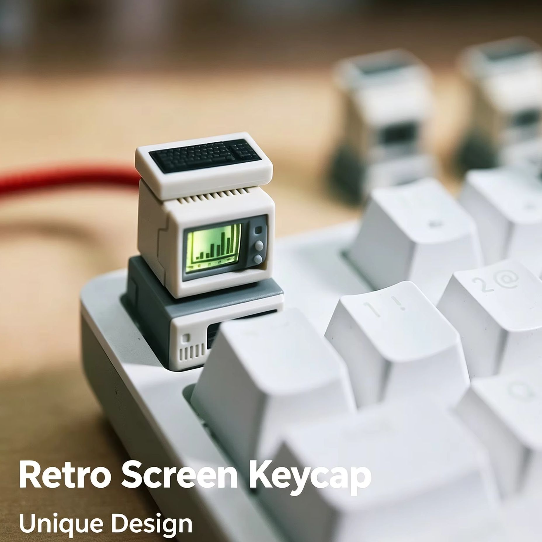 Retro Nakładka na Klawisz Komp – Retro Gaming Keycaps recenzja i cena