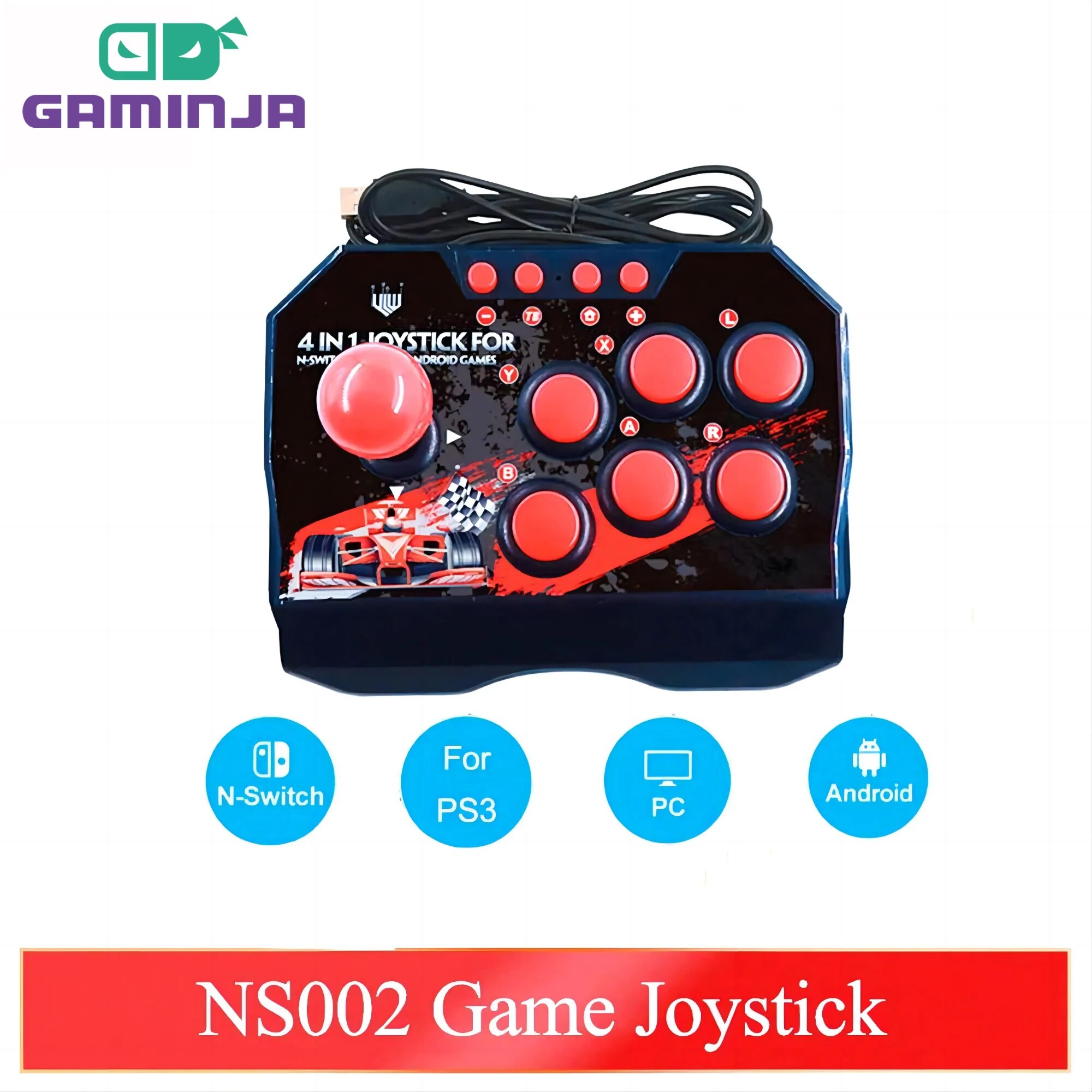 GAMINJA NS002 4 w 1 retro kons – Retro Gaming Play Zone recenzja i cena