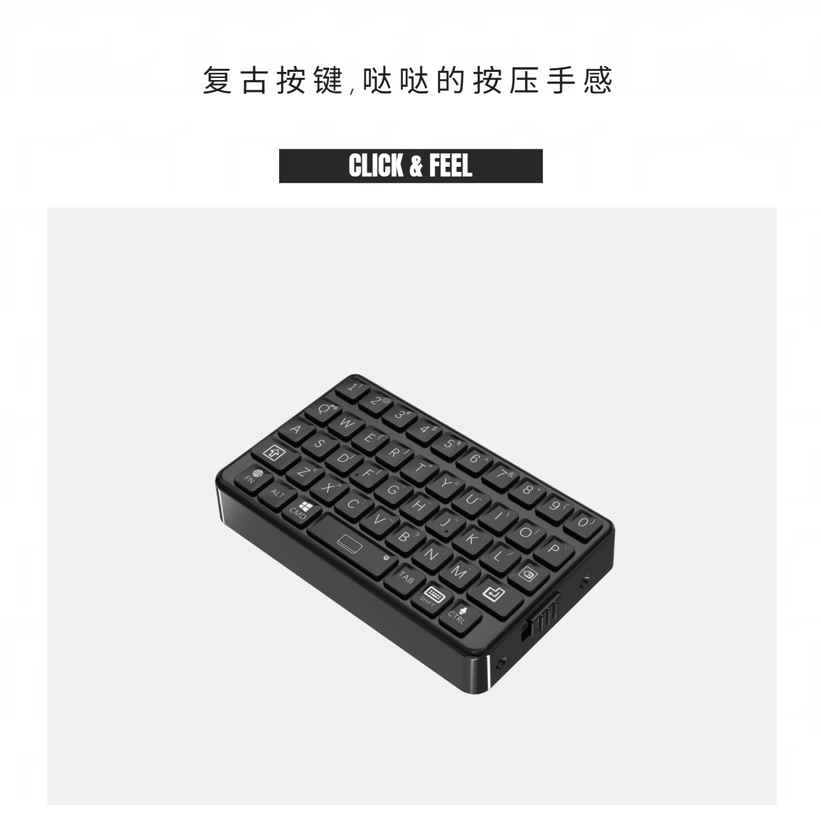 EXknight Retro Mini Keyboard B – Retro Gaming Universe recenzja i cena