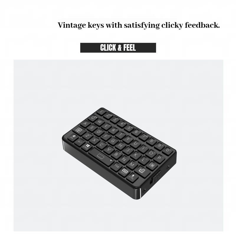 Mini Klawiatura Bluetooth Exkn – Retro Gaming Universe recenzja i cena