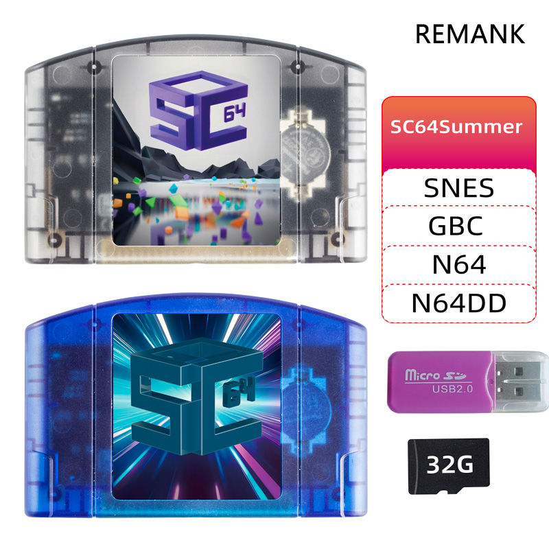 REMANK 5000-in1 SC64Summer SC6 – Retro Gaming Machine recenzja i cena