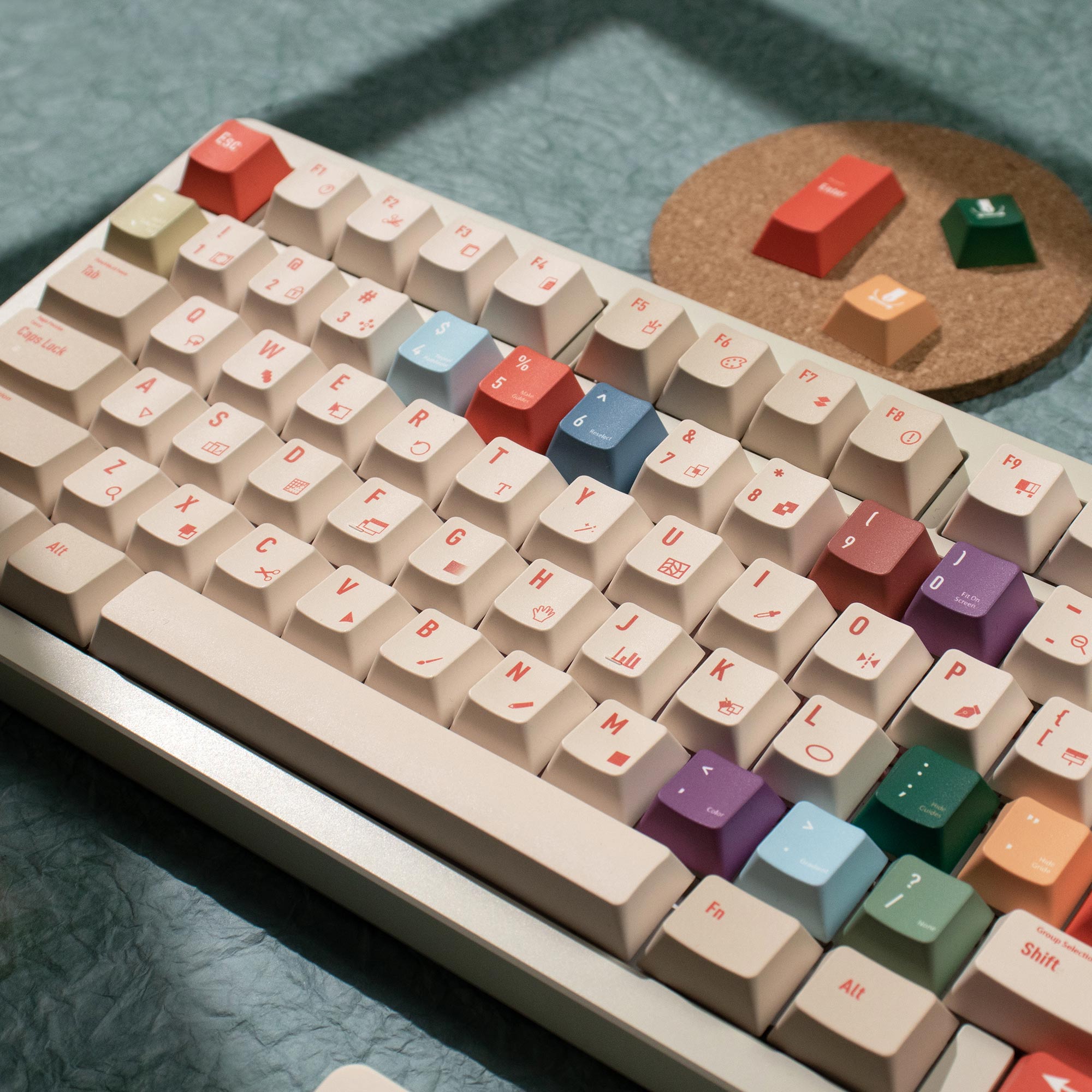Klawisze Illustrator Keycaps D – Retro Gaming Keycaps recenzja i cena