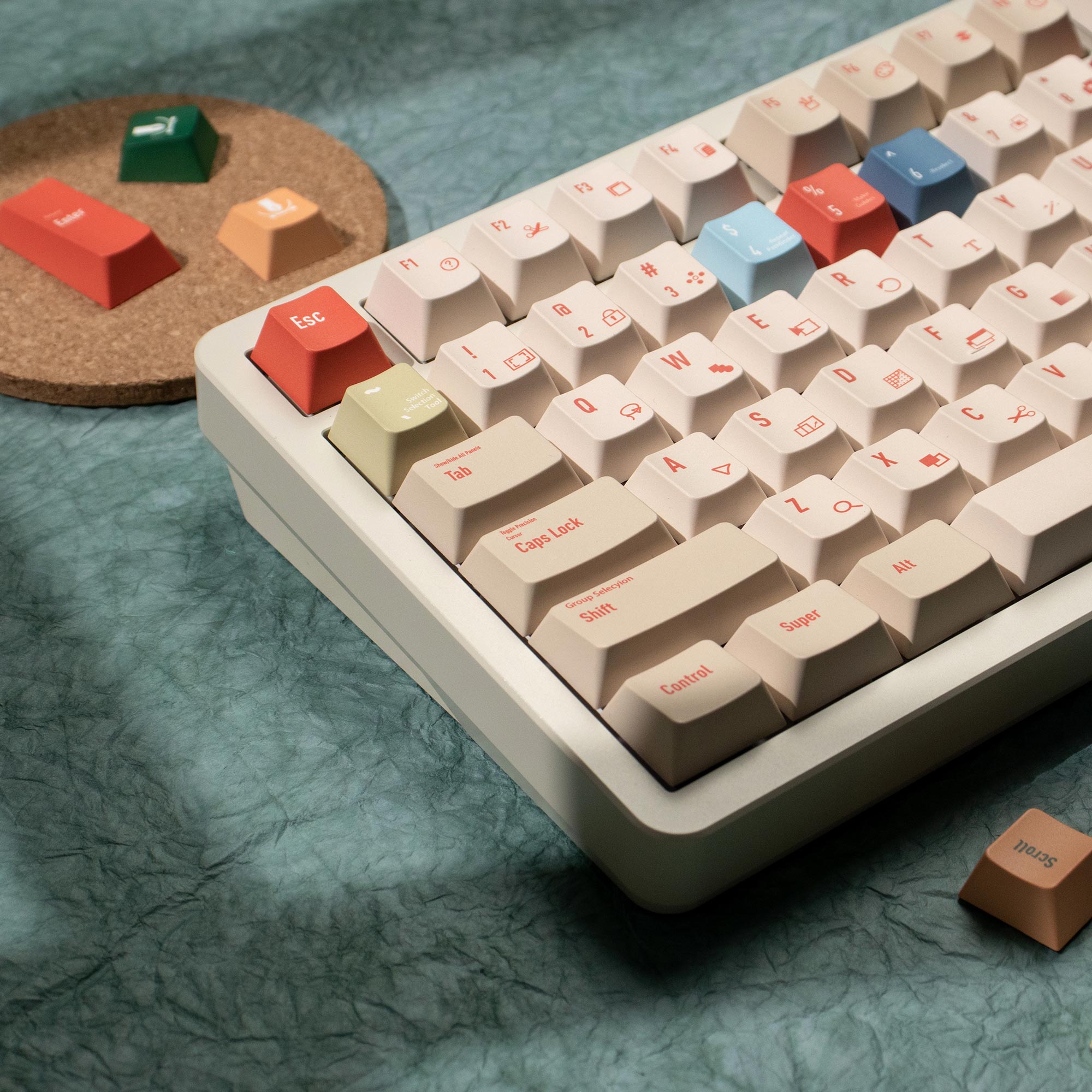 Klawisze Illustrator Keycaps D – Retro Gaming Keycaps recenzja i cena