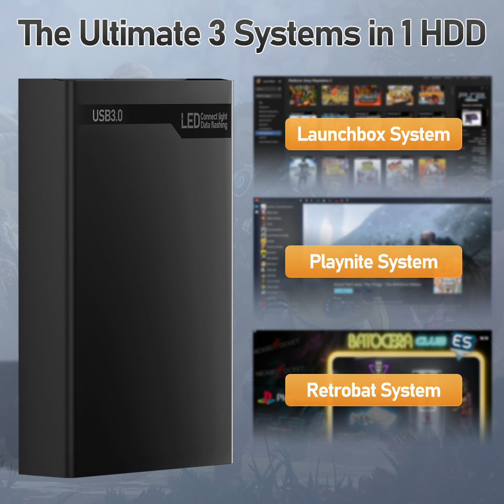 500G Retro Gaming HDD Konsola  – Retro Gaming Play Zone recenzja i cena
