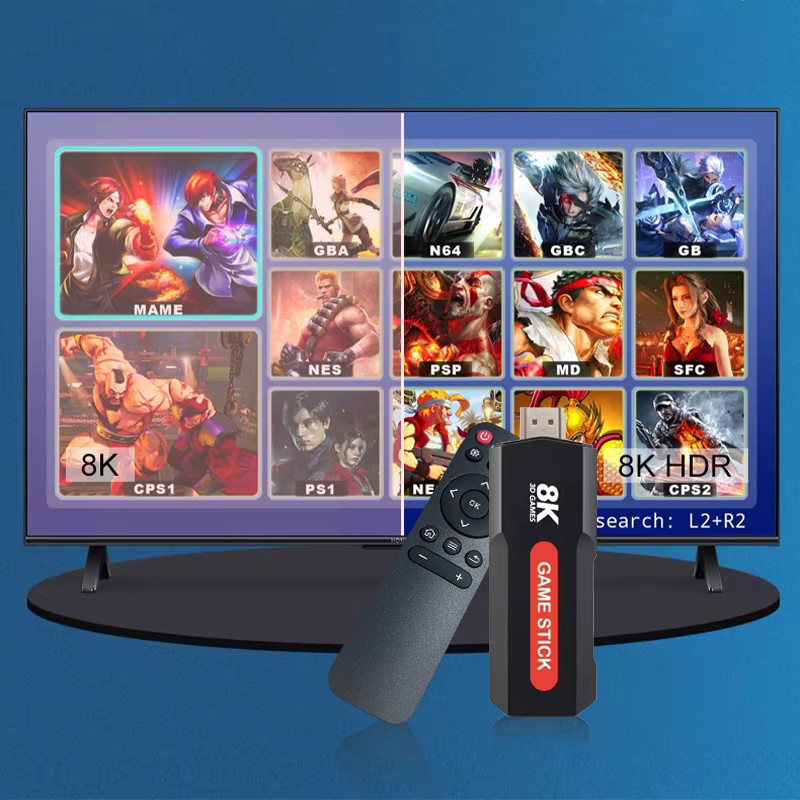 Konsola X2 Game Stick HD 4K 8K – Retro Gaming Play Zone recenzja i cena