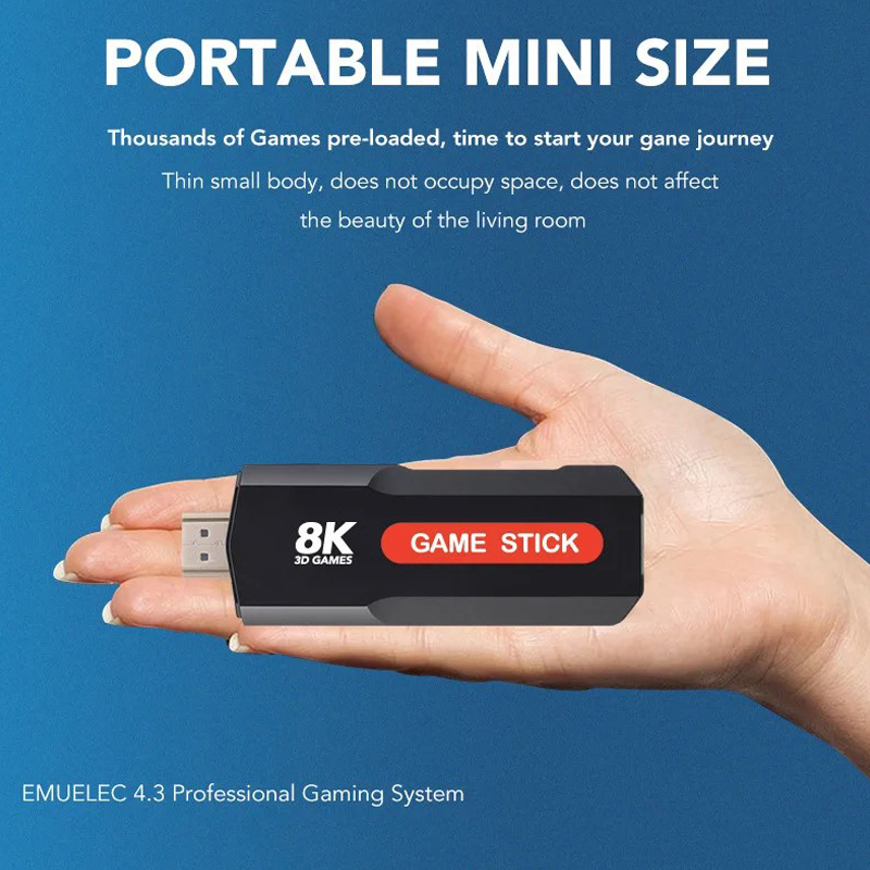 Konsola X2 Game Stick HD 4K 8K – Retro Gaming Play Zone recenzja i cena
