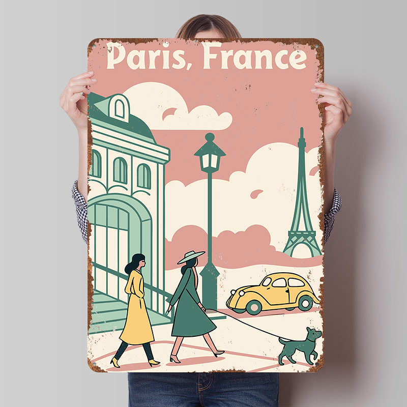 Paryż Francja Podróże Drukowan – Retro Gaming Paris recenzja i cena