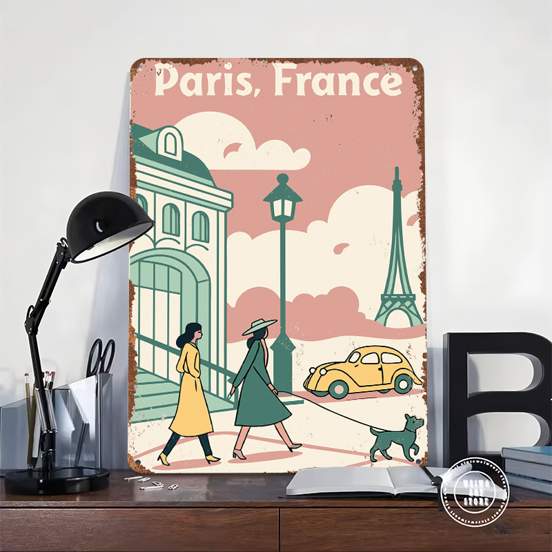 Paryż Francja Podróże Drukowan – Retro Gaming Paris recenzja i cena