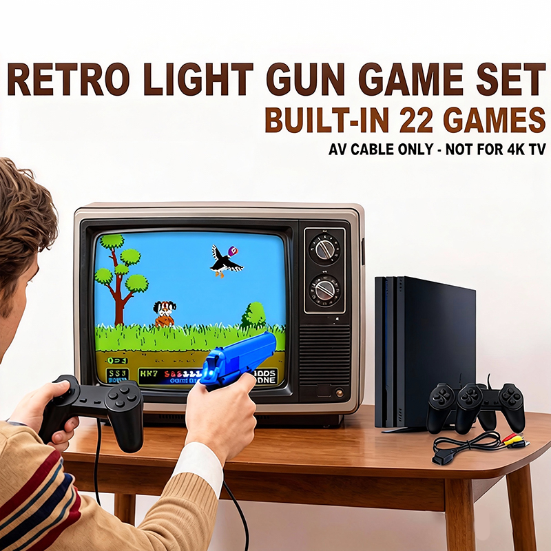 Zestaw konsoli do gier w stylu – Retro Gaming Light Gun recenzja i cena